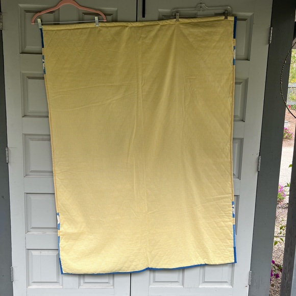 Precious Blue & Yellow Quilted Counting Sheep  Blanket - Picture 6 of 8
